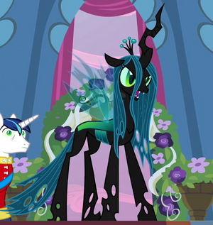 Chrysalis ceremony podium cropped S2E26