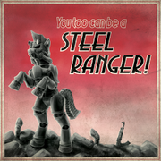 Steel Rangers Recruitment Poster by Droakir