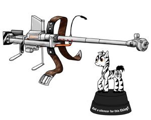 Overkill and Crosshair Statuette