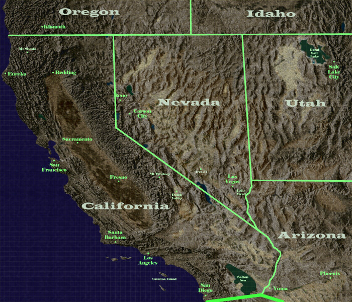 fallout new vegas map vs real life