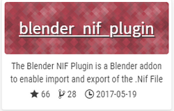 Blender nif plugin