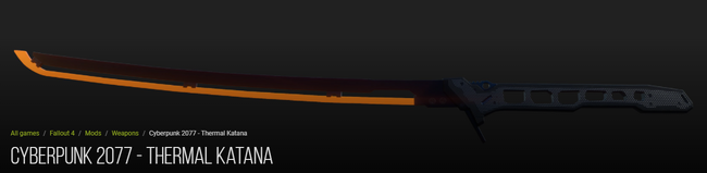 Thermal Katana