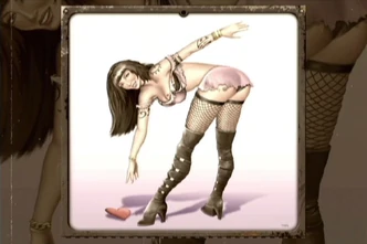 Piirroskuva seksikkäästä Rubysta