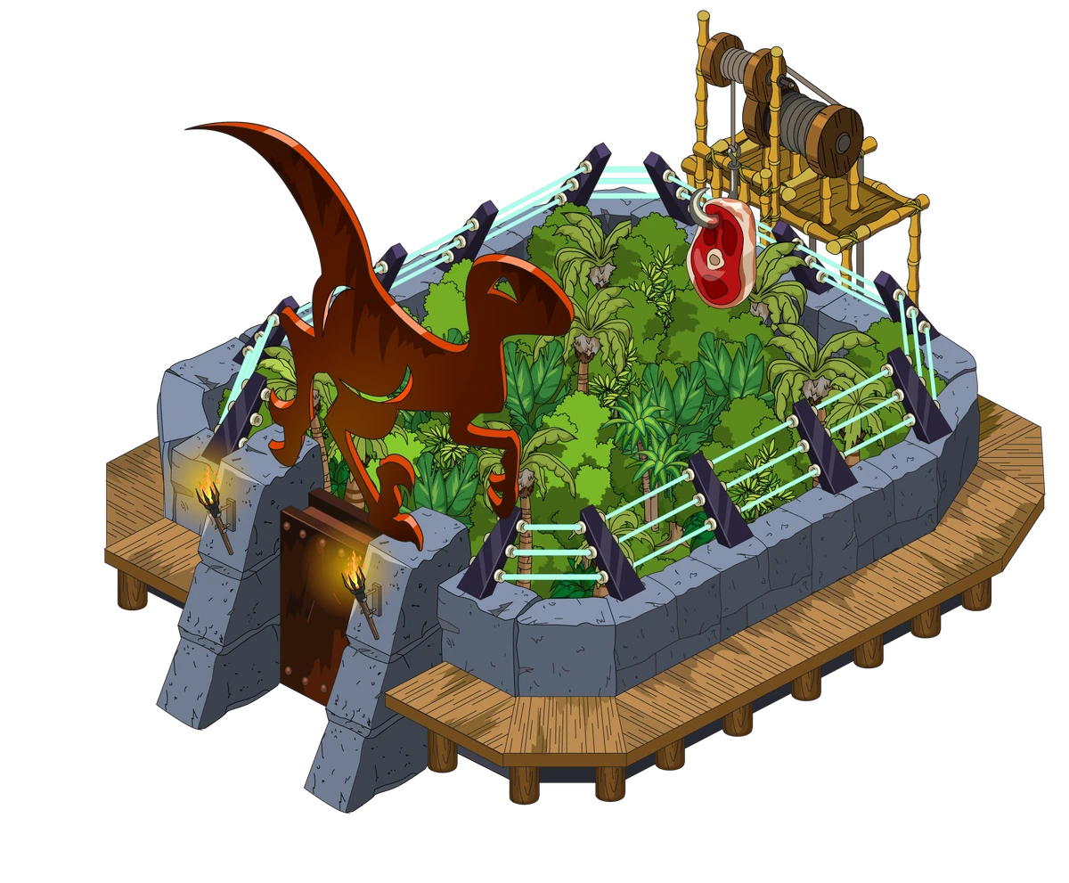 Raptor Training Pen | Family Guy: The Quest for Stuff Wiki | Fandom