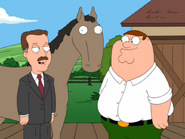 Peter buys the horse.