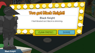 You got the Black Knight!