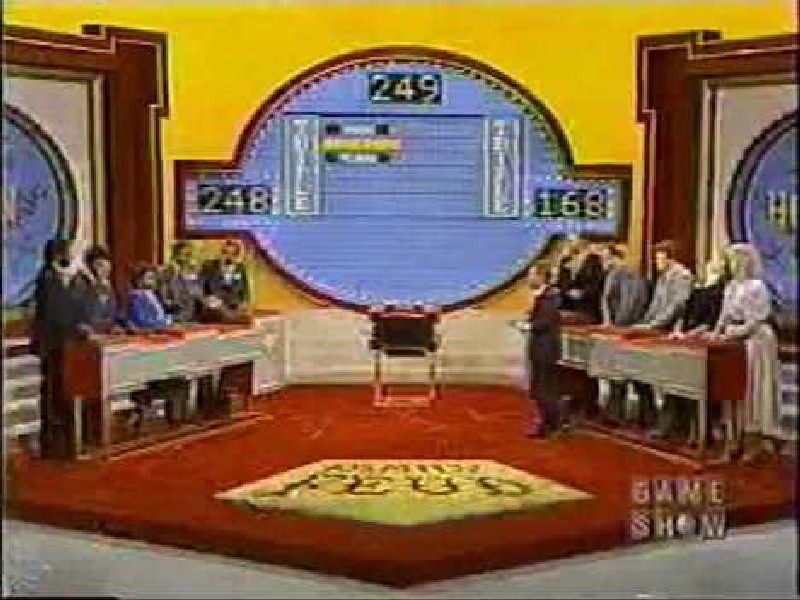 family feud 1988 set family feud 1988 set