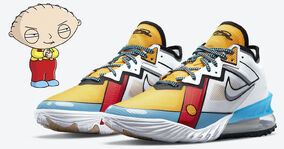 Nike Stewie Griffin LeBron 18 Low Family Guy Wiki Fandom