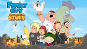 Das Startbildschirm von Family Guy: Mission Sachensuche