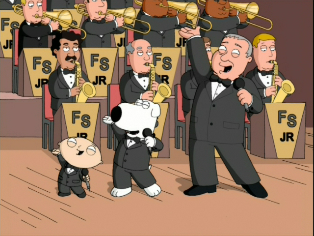 Brian Sings and Swings Family Guy Wiki Fandom Brian Sings and Swings Family Guy Wiki Fandom
