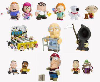 Stewie Griffin Kid Robot Family Guy Mini 3” Toy Figure