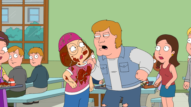 Family Guy - Meg Beats Up Connie and The Popular Crew 