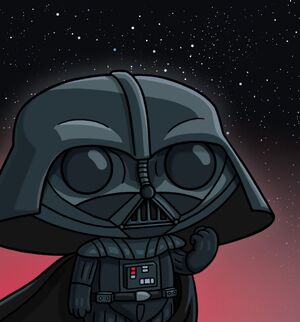 Stewie as Darth Vader