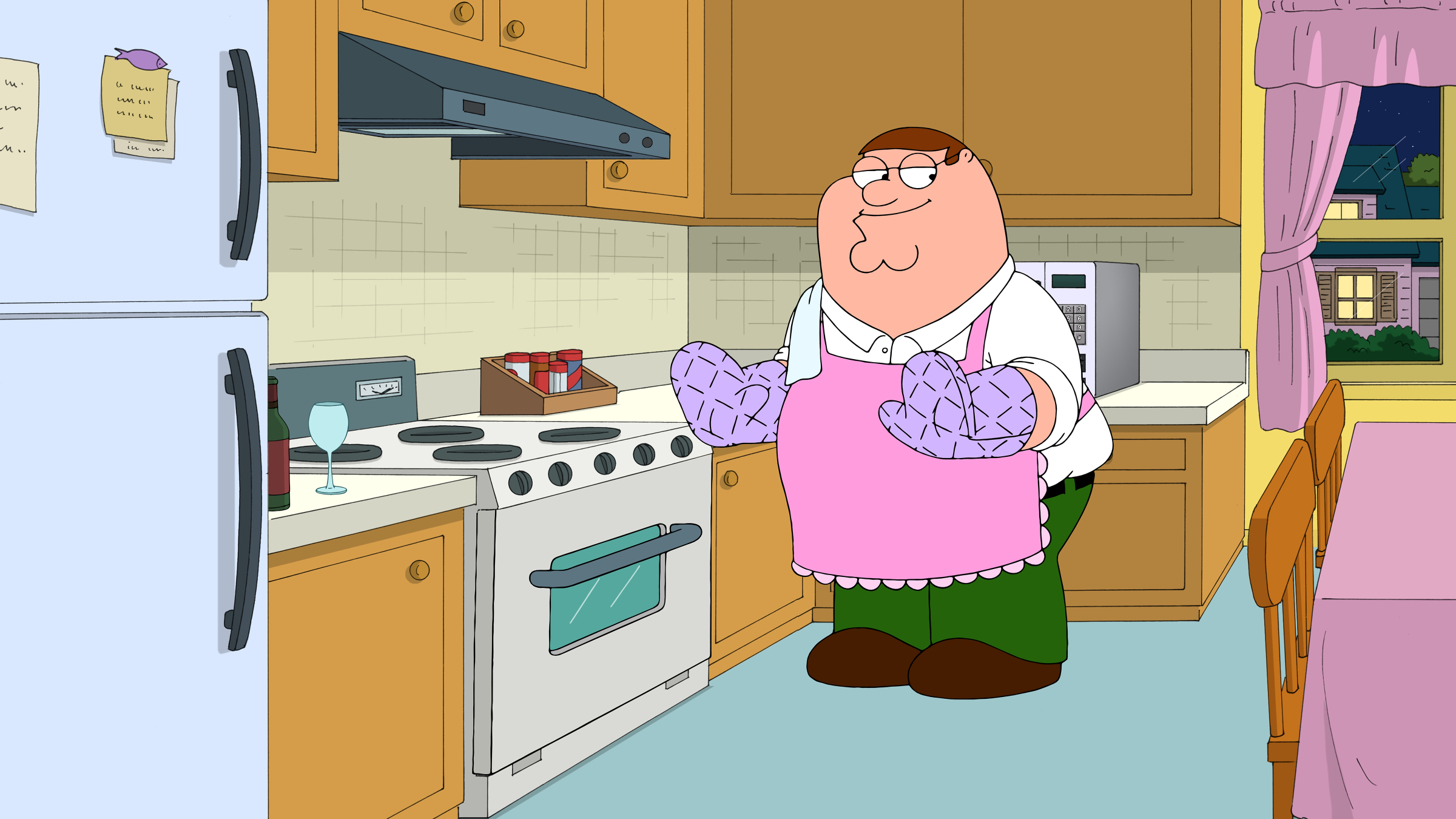 family guy kitchen