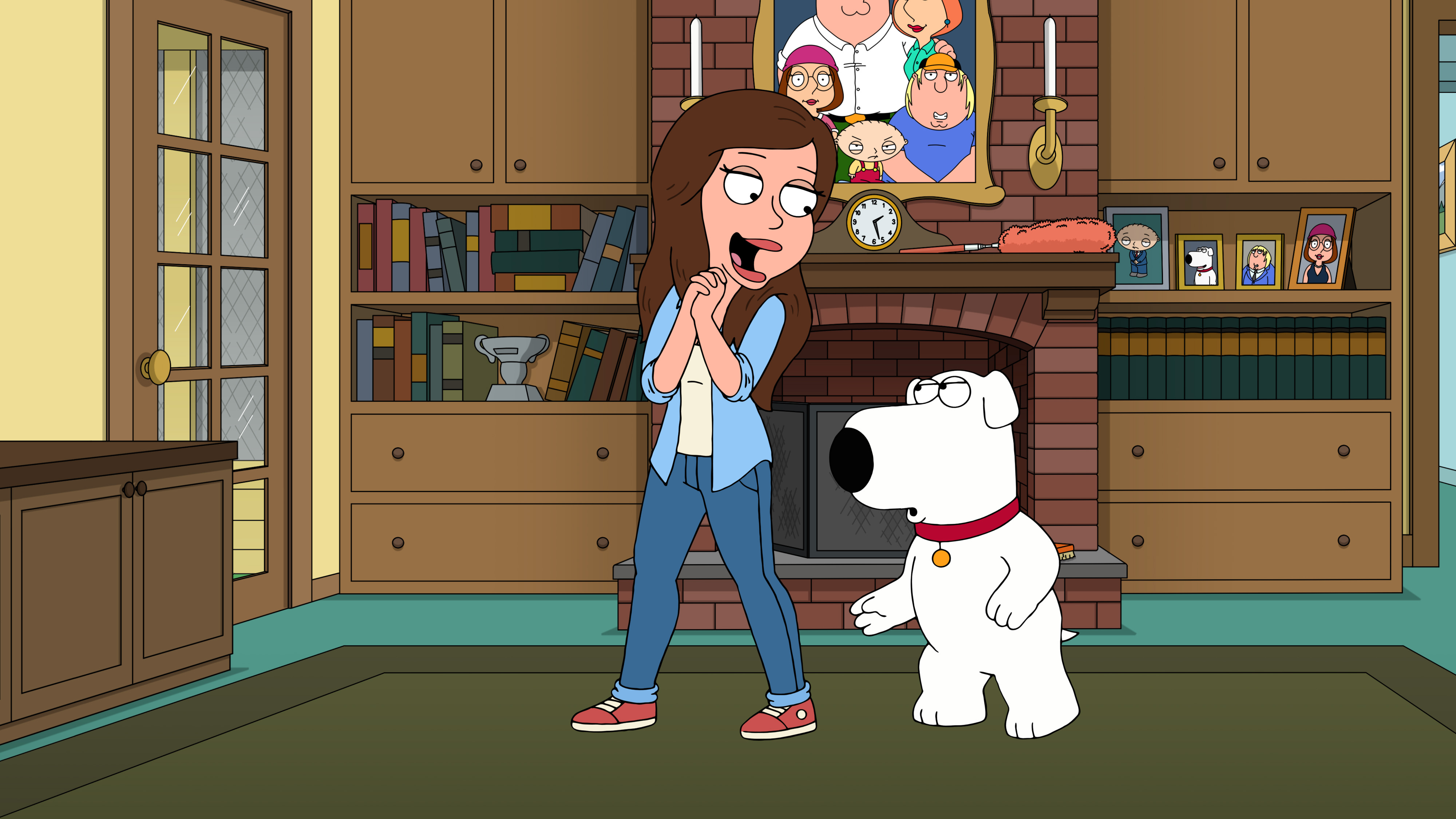 I love how everybody in family guy always falls the same way : r
