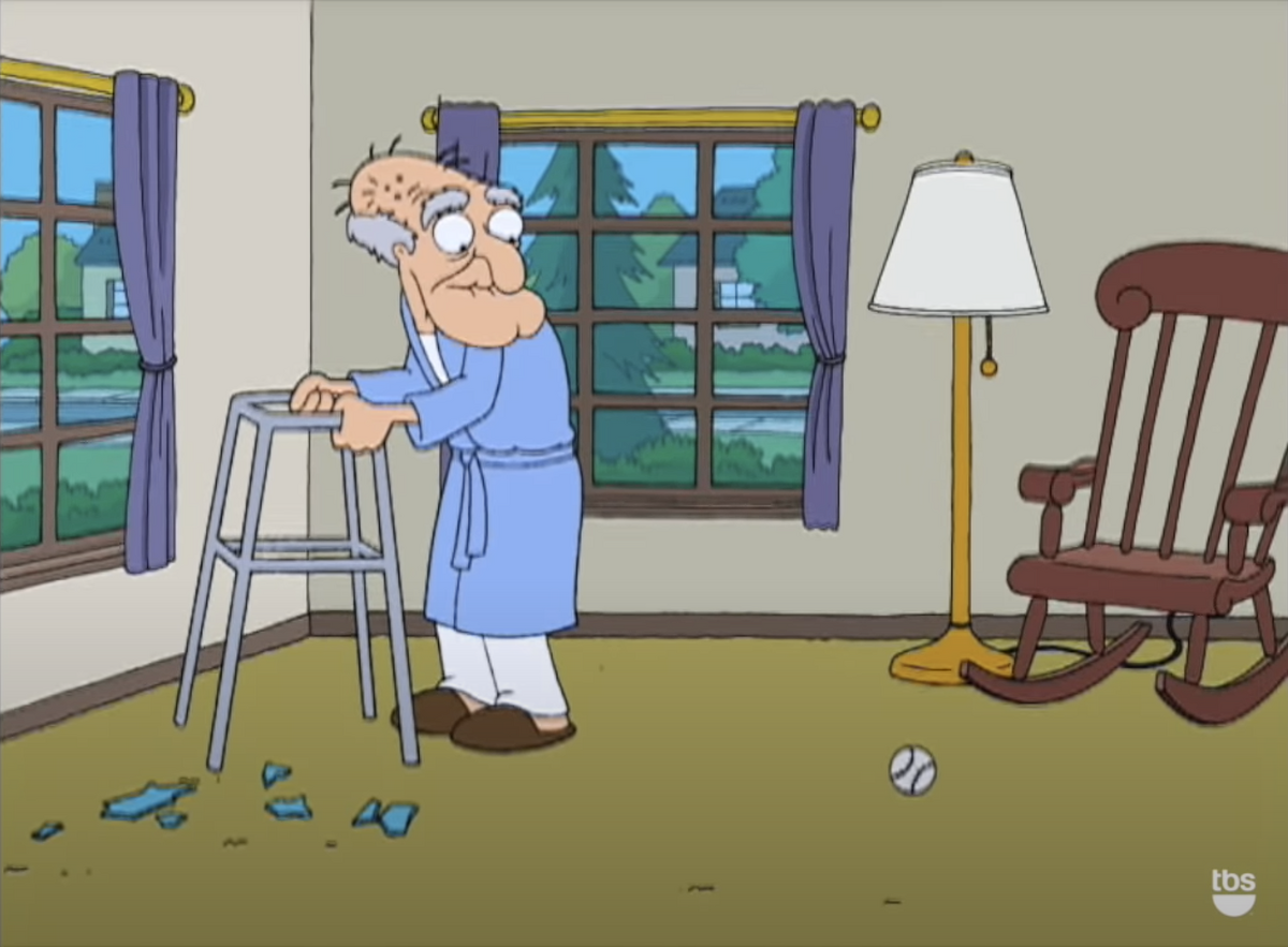 The Courtship of Stewie s Father Goofs Family Guy Wiki Fandom