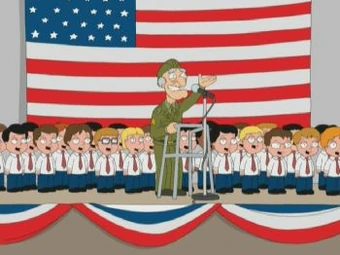 God Bless The Usa Family Guy Wiki Fandom God bless the u.s.a is one of america's most iconic songs, so we are thrilled to have been part of history in the brand new cover.