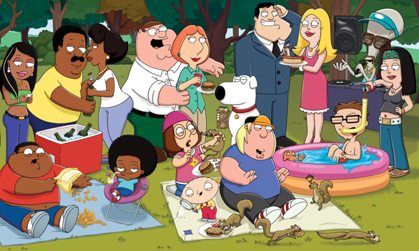 Family guy : cleveland brown Family Guy by Seth Ma