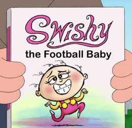 Swishy the Football Baby