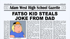 Adam West High School Gazette