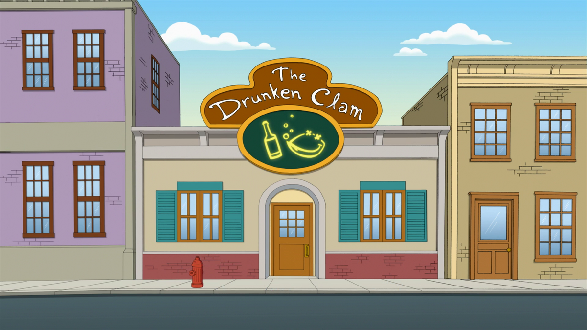 The Drunken Clam, Family Guy Fanon Wiki