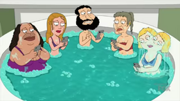 Quagmire Using Tinder