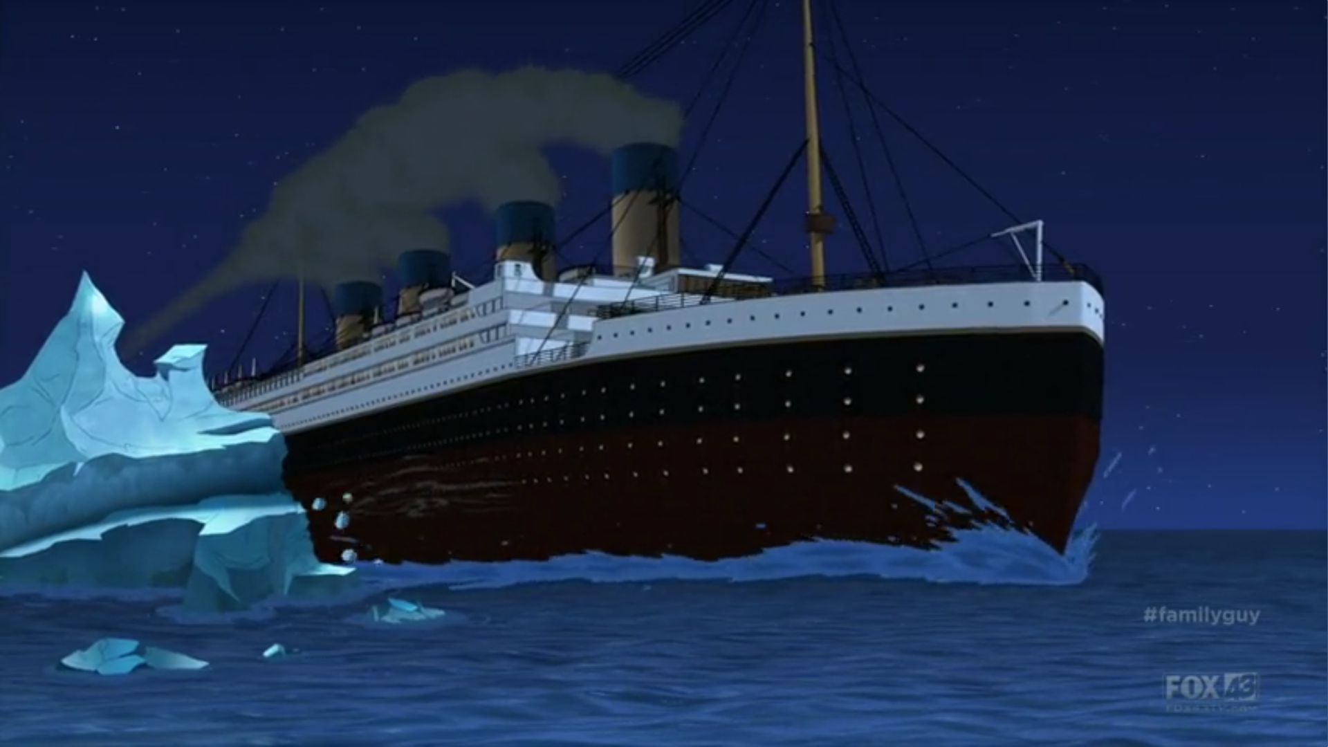 Shipwreck of the Titanic | Family Guy Fanon Wiki | Fandom