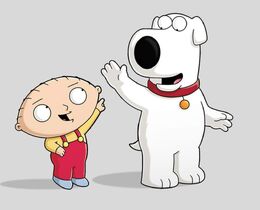 Stewie and Brian