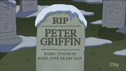 Peter's Future Grave
