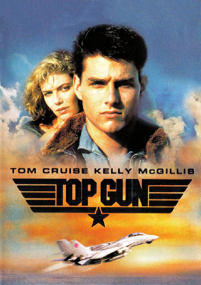 Top Gun Logo American Action Drama Film Poster Cruise McGillis Kilmer Edwards