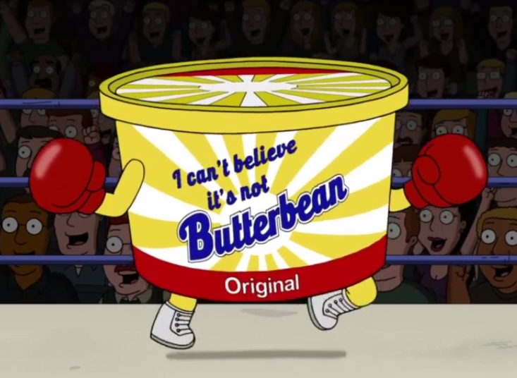 I Can't Believe It's Not Butter!, Family Guy Wiki