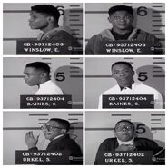 Eddie. Clarence, and Steve Mugshots