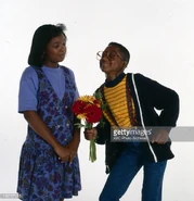 Laura & urkel 1990