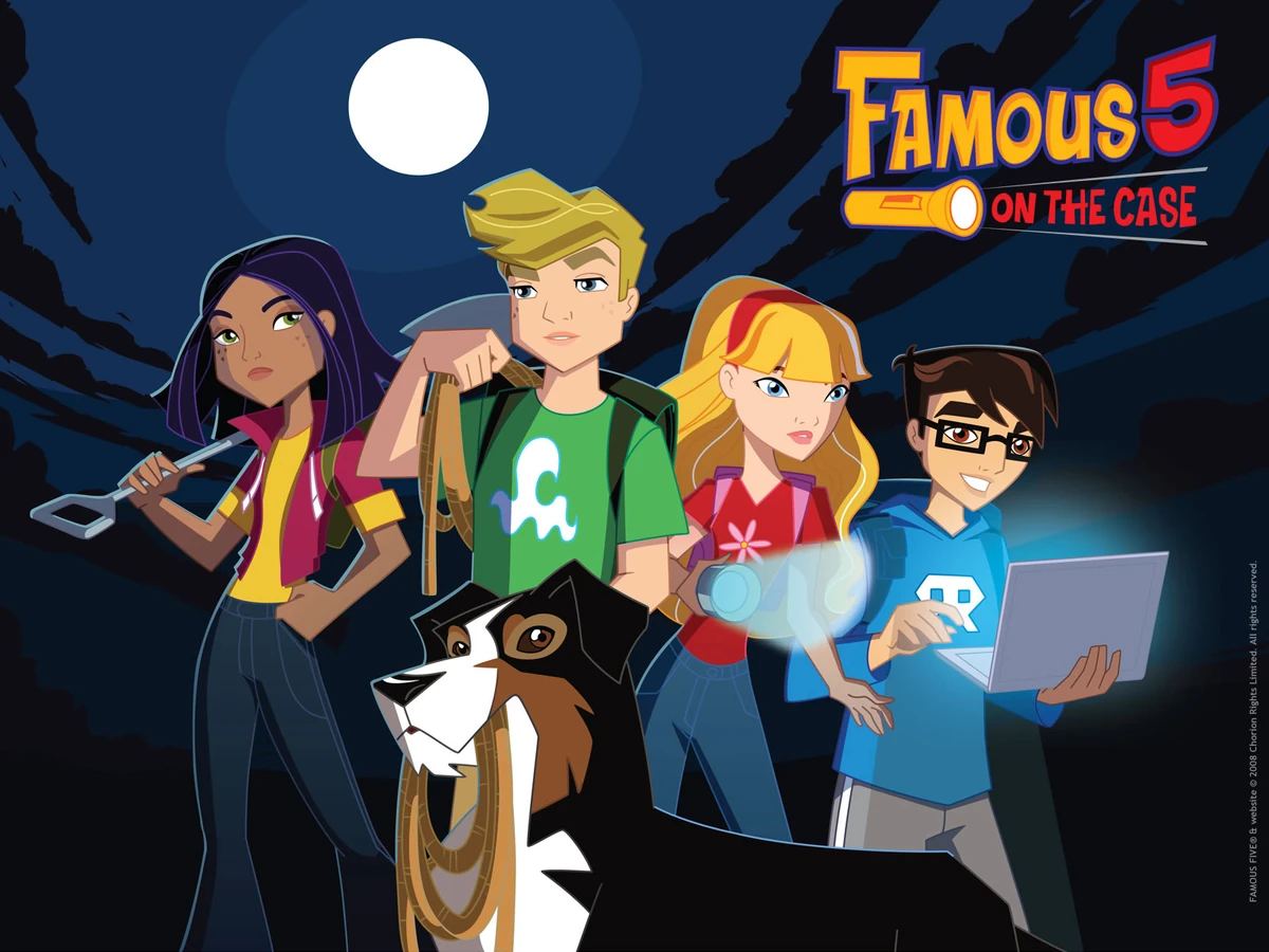 Famous 5 On The Case TV Series Famous 5 Wiki Fandom