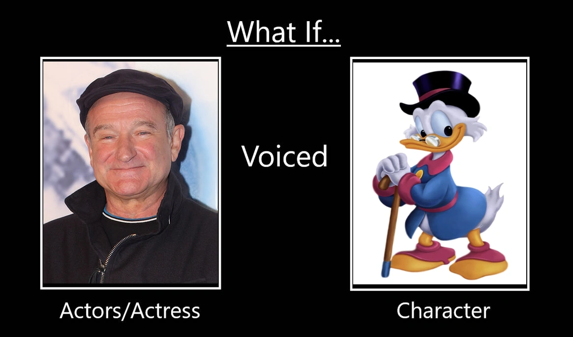 What if Robin Williams voices Scrooge McDuck by MaxietheFox2005 (DeviantArt  stuff) | Fan art Fun Wiki | Fandom