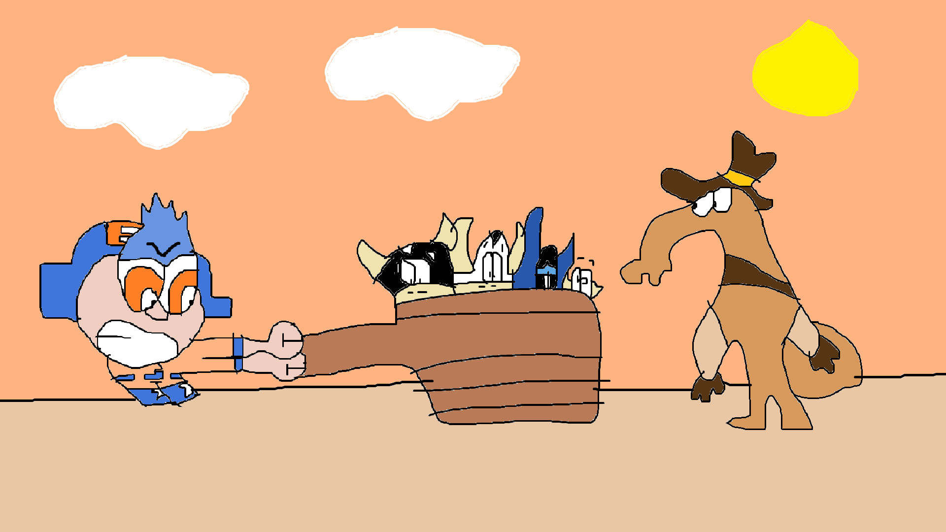 Private Cow-Boy by SidabaTheToonLord (DeviantArt stuff