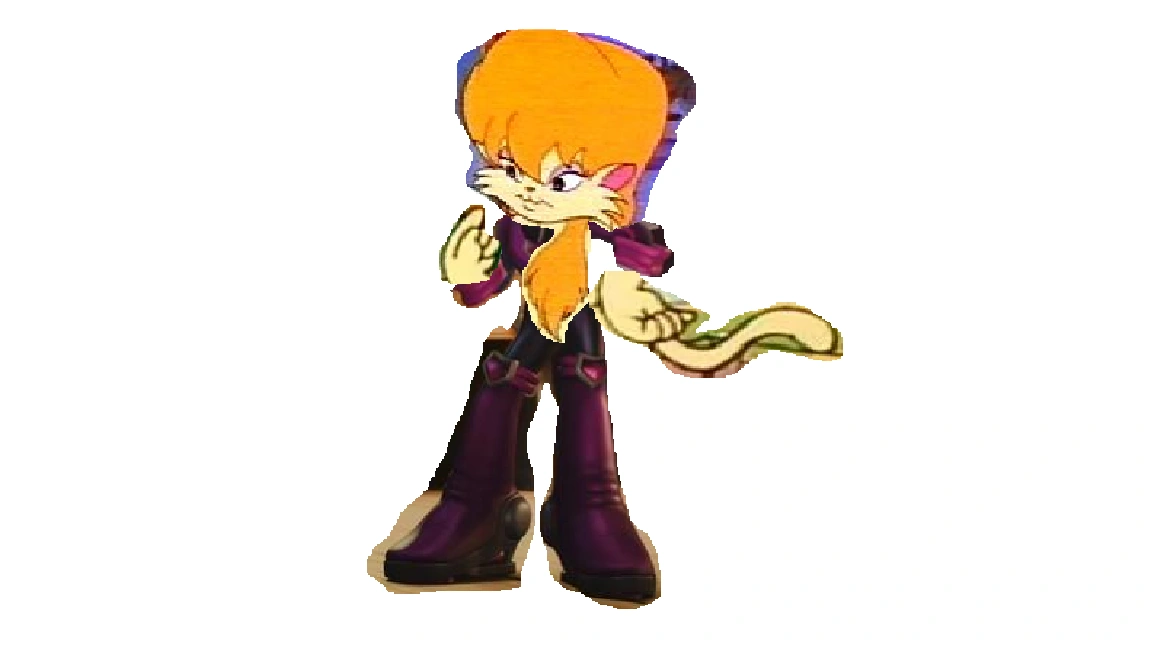 Cleo (Heathcliff) wore her Rouge's outfit from Sonic Prime by ...