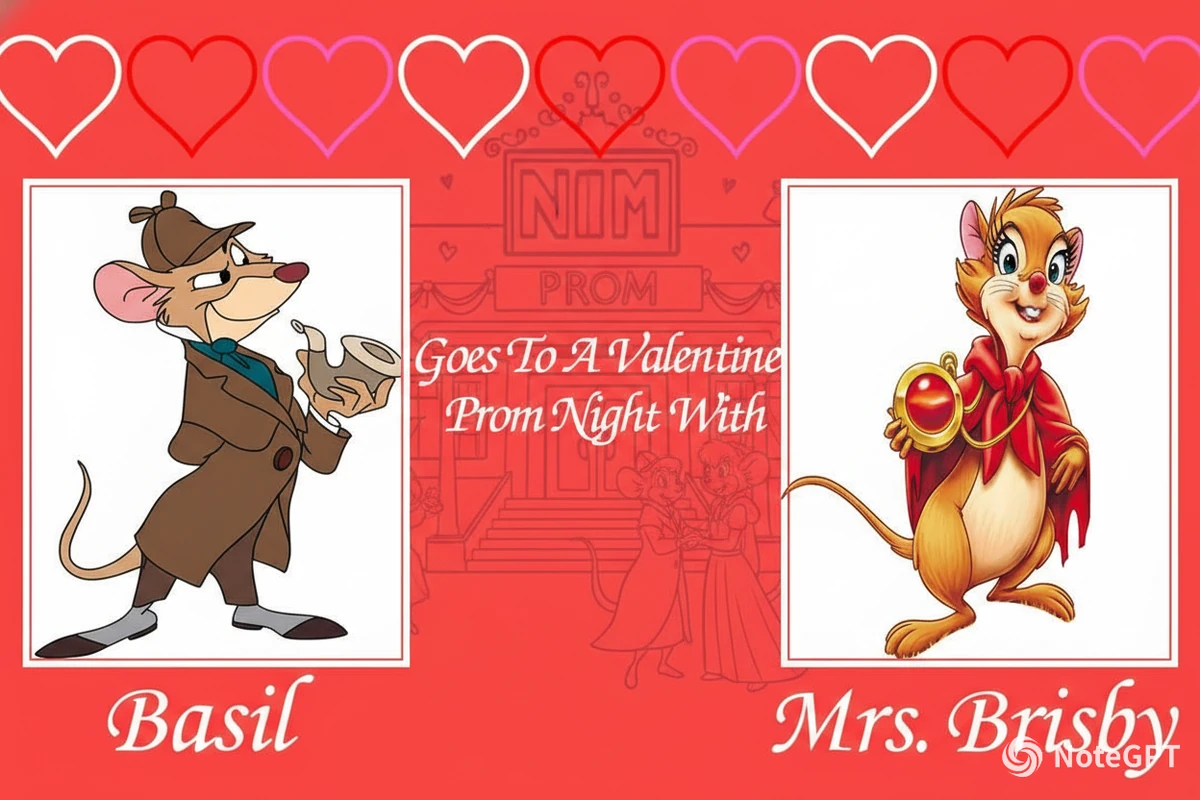 Basil Goes To A Valentine Prom Night With MB by timmybrisbyfan1925 ...