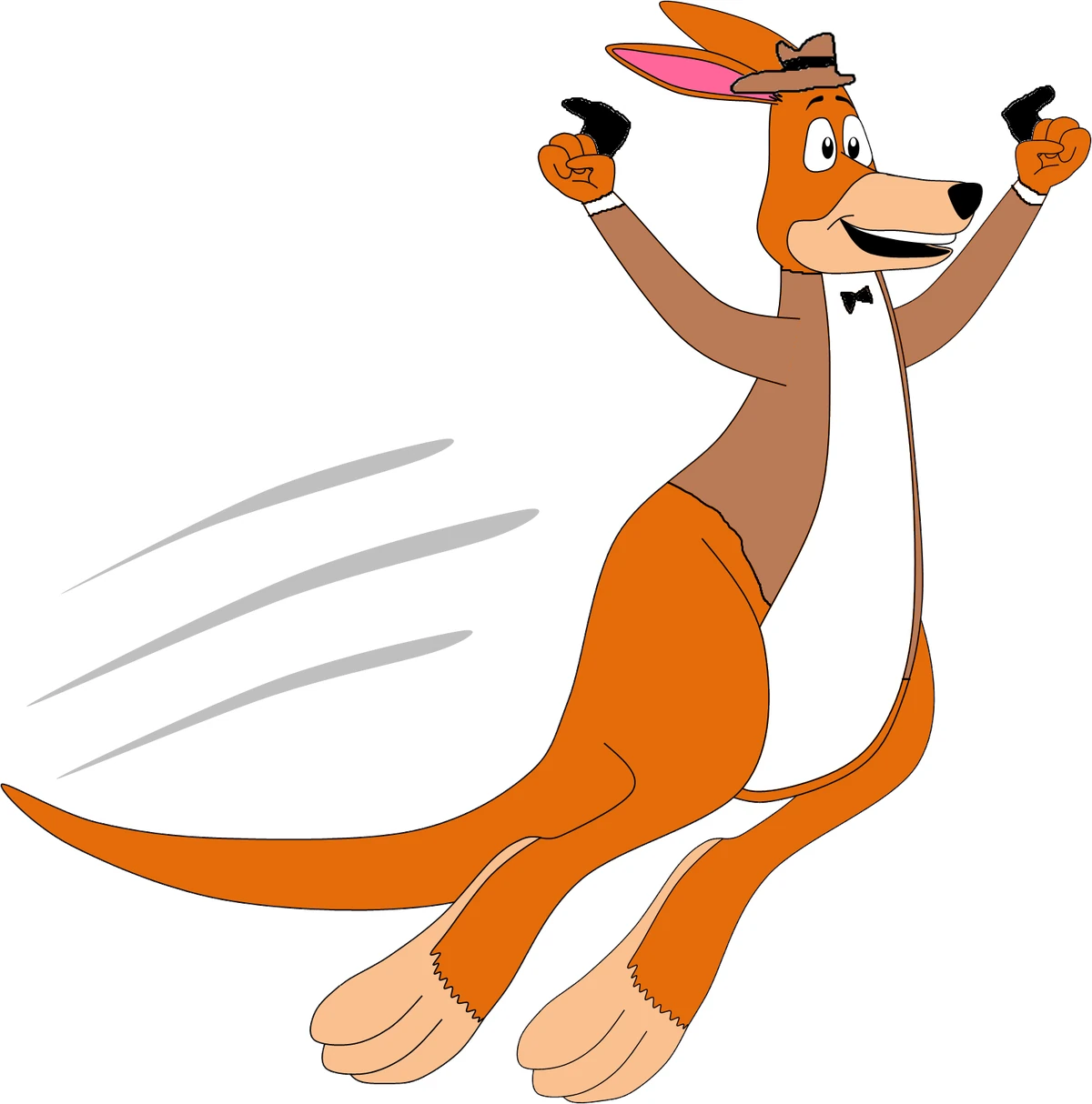 Kangaroo in gangster outfit (DeviantArt stuff) Fan art Fun Wiki Fandom