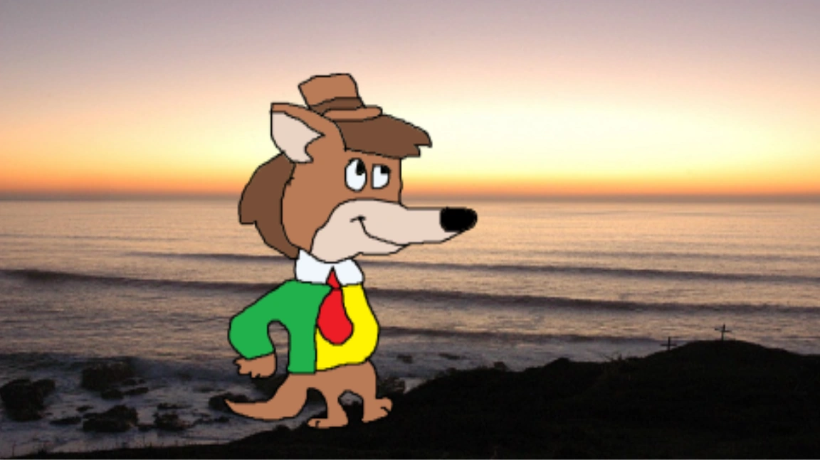 Pos the Possum as T.W. Turtle (full body version) (1997/1998) (art ...