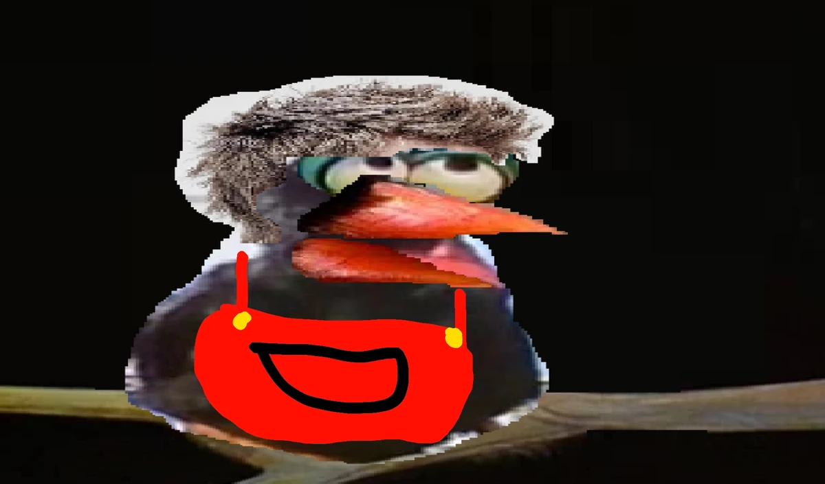 Pete Bird Wears Red Overalls | Fan art Fun Wiki | Fandom