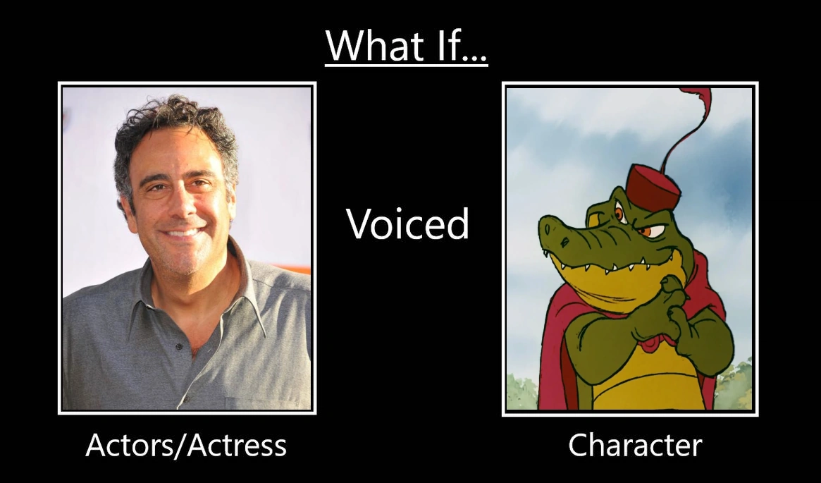 What if Brad Garrett voices Captain Crocodile by MaxietheFox2005
