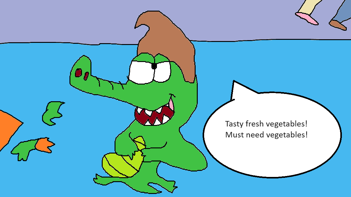 Jimmy Neutron's Grocery Gator Rampage by Sidabathetoonlord (DeviantArt