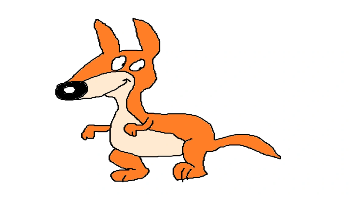 Kangaroo in Peter Hannan style (DeviantArt stuff) Fan art Fun Wiki