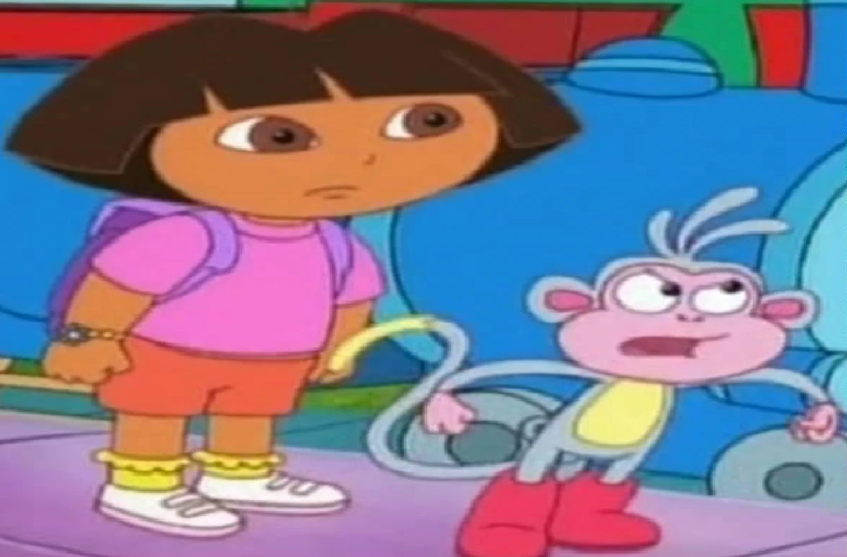 Dora and Boots Angry (DeviantArt stuff) Fan art Fun Wiki Fandom