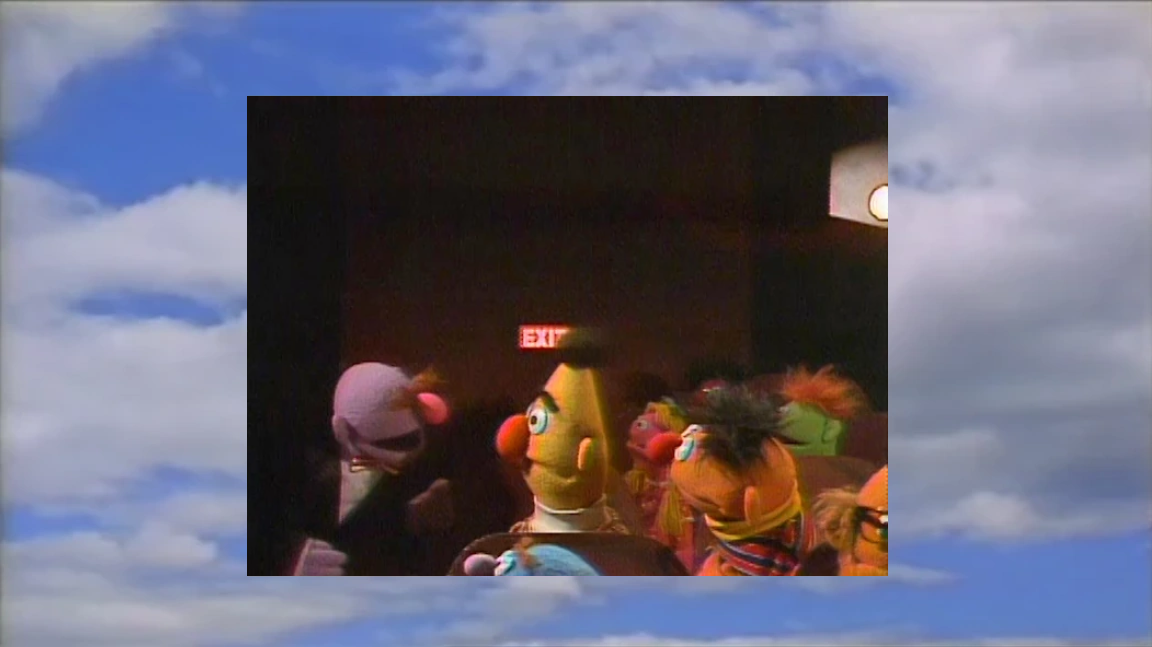 What if Loud Noises from At the movies sketch appeared in Sesame Street