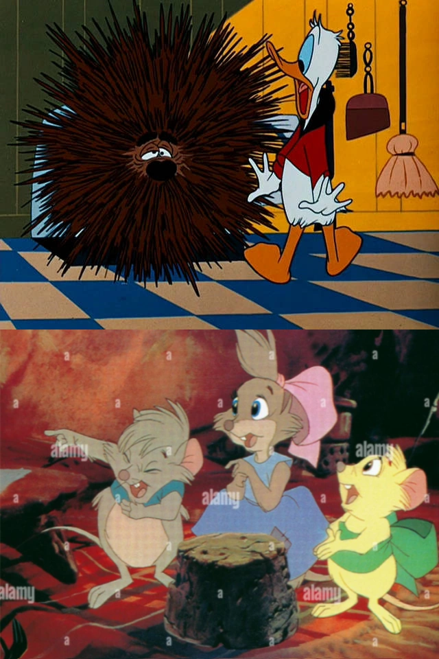 Cynthia, Teresa and Martin Laughs at Humphrey the Bear poofed by joseluislobatohumane