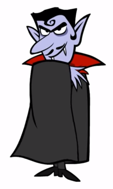 Movie Monsters: Dracula/Vampire Cartoon Character by gcoghill on DeviantArt