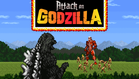 Godzilla Attack !!!