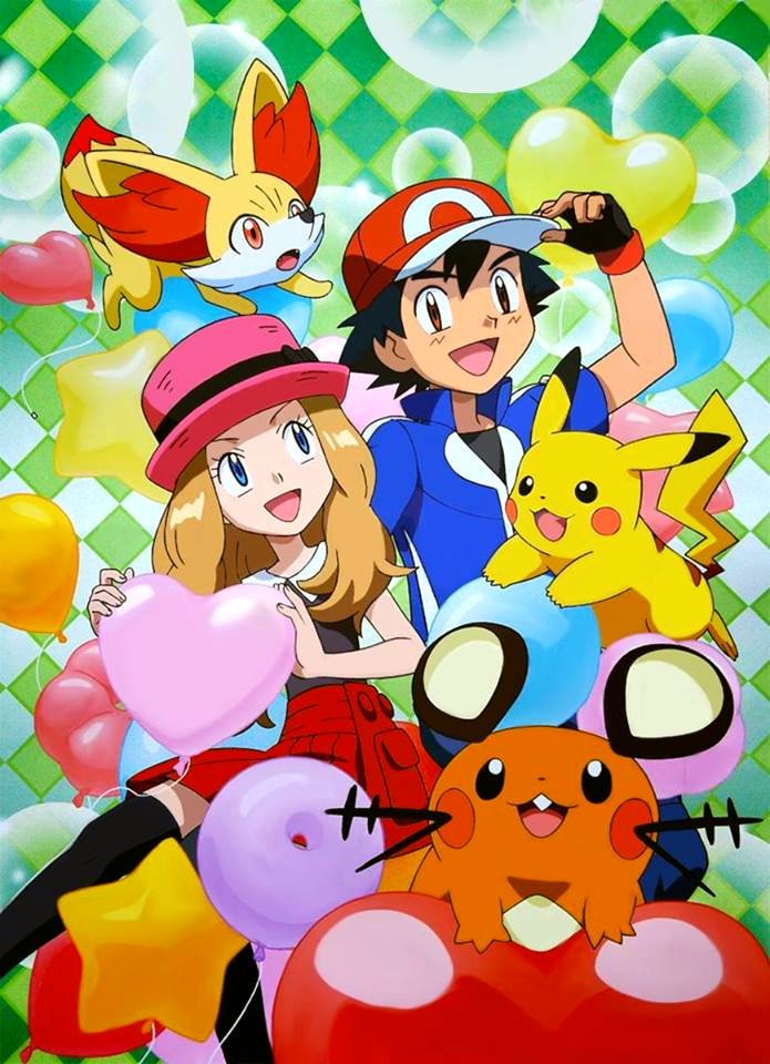 Ash x serena